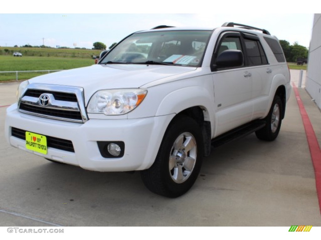 2007 4Runner SR5 - Natural White / Dark Charcoal photo #4