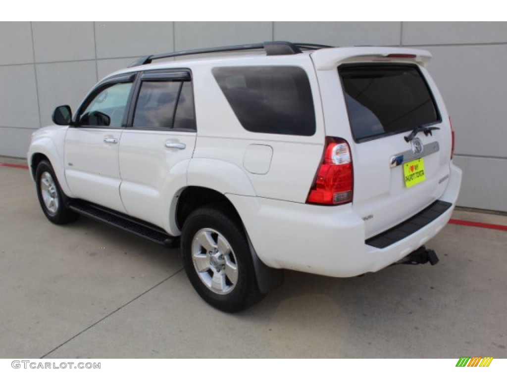 2007 4Runner SR5 - Natural White / Dark Charcoal photo #6