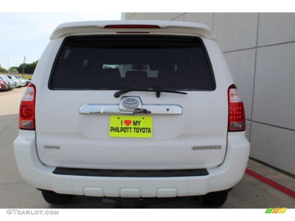 2007 4Runner SR5 - Natural White / Dark Charcoal photo #7