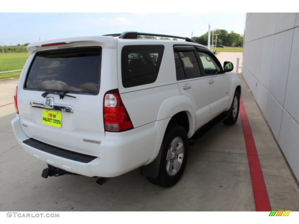 2007 4Runner SR5 - Natural White / Dark Charcoal photo #8