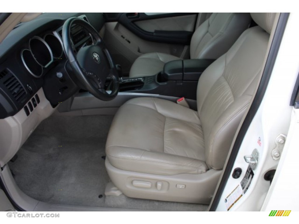 2007 4Runner SR5 - Natural White / Dark Charcoal photo #10