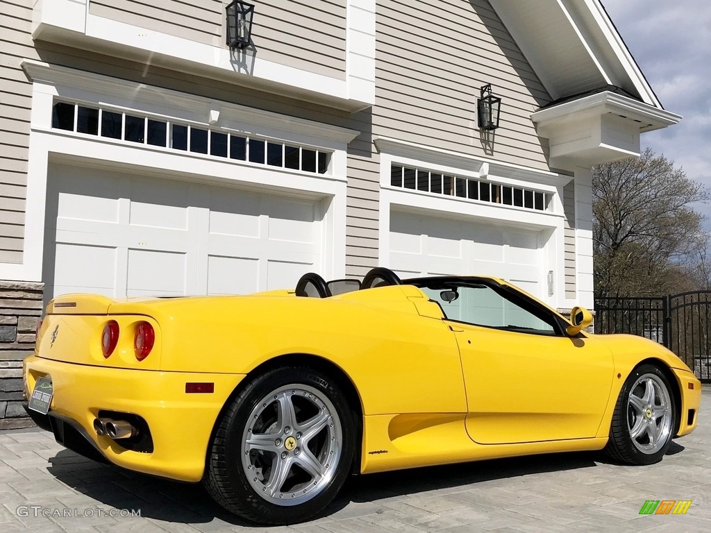 2003 360 Spider F1 - Giallo (Yellow) / Nero (Black) photo #17