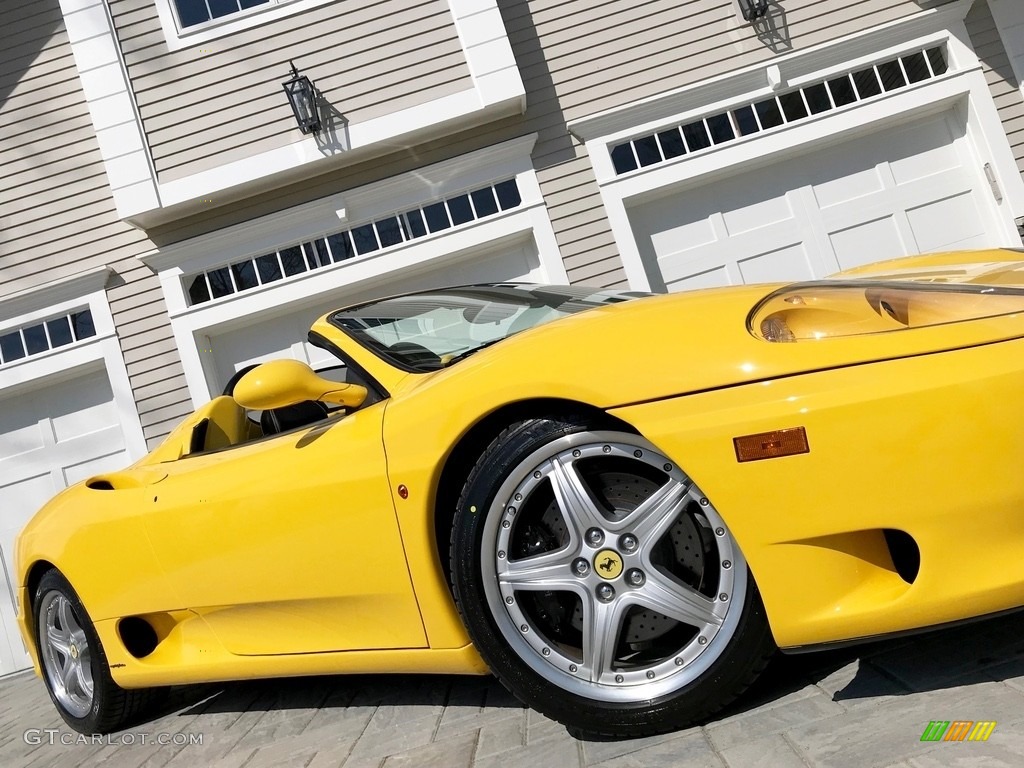 2003 360 Spider F1 - Giallo (Yellow) / Nero (Black) photo #20