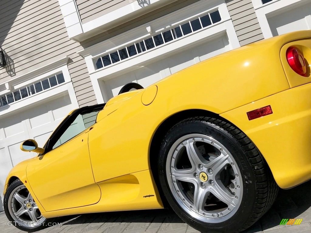 2003 360 Spider F1 - Giallo (Yellow) / Nero (Black) photo #21