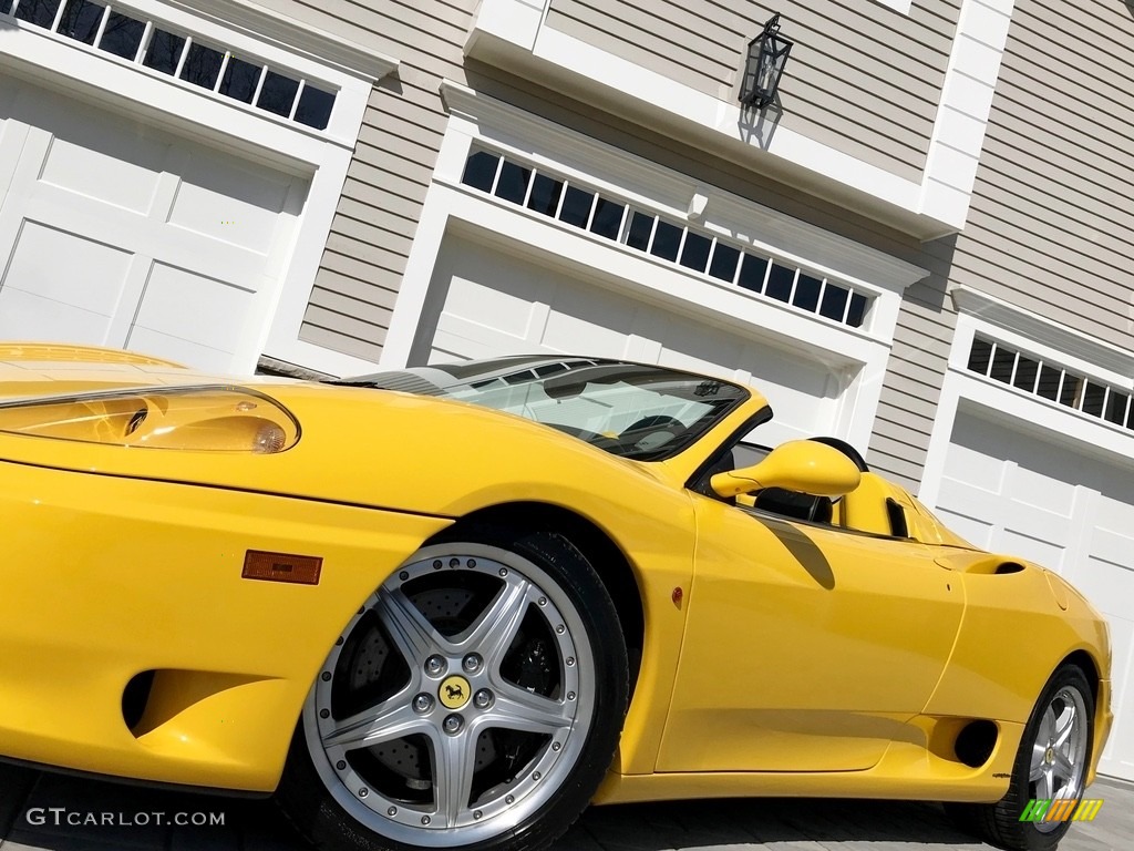 2003 360 Spider F1 - Giallo (Yellow) / Nero (Black) photo #22