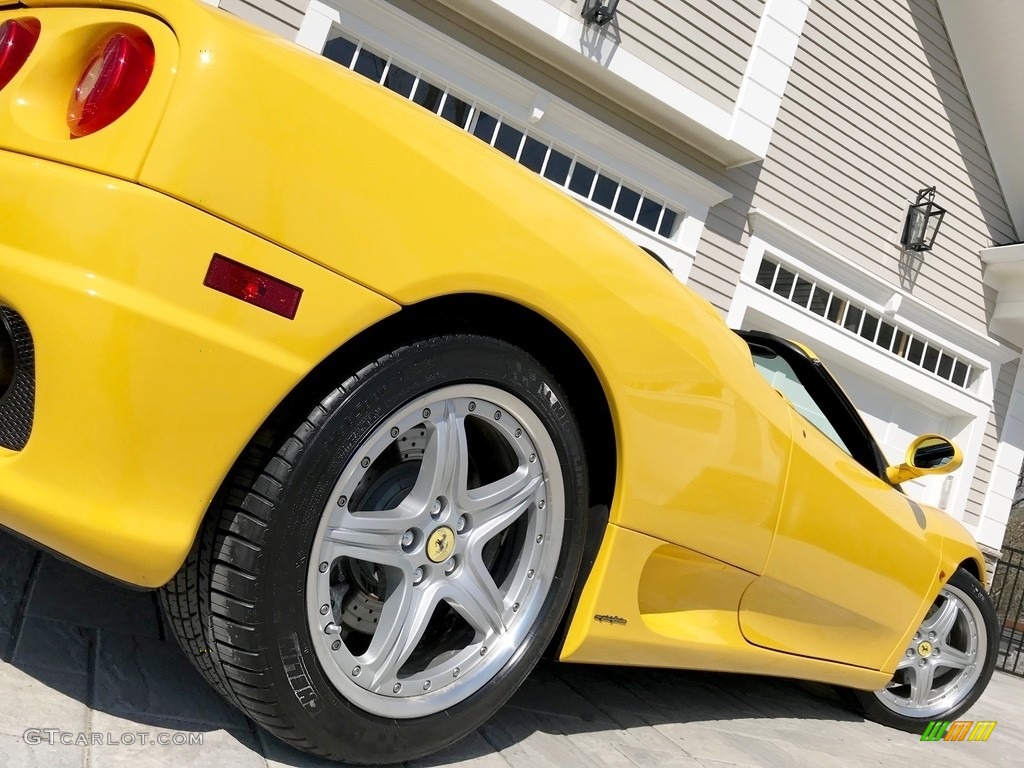 2003 360 Spider F1 - Giallo (Yellow) / Nero (Black) photo #23