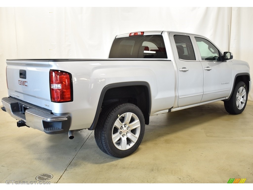 2019 Sierra 1500 Limited SLE Double Cab 4WD - Quicksilver Metallic / Jet Black photo #2