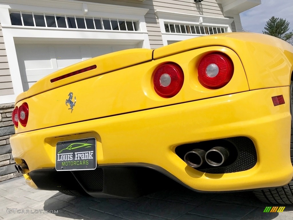 2003 360 Spider F1 - Giallo (Yellow) / Nero (Black) photo #27