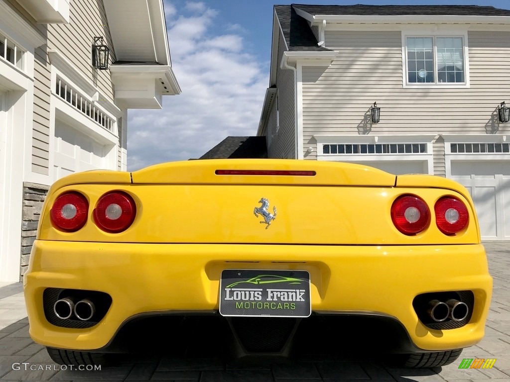 2003 360 Spider F1 - Giallo (Yellow) / Nero (Black) photo #28