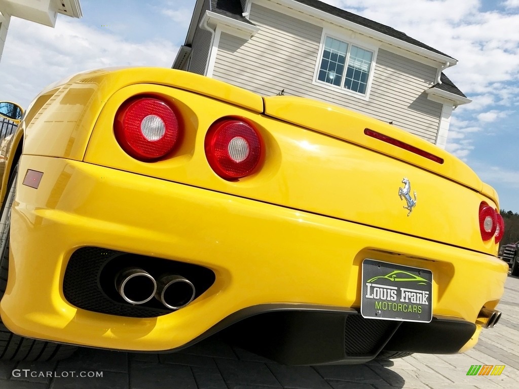 2003 360 Spider F1 - Giallo (Yellow) / Nero (Black) photo #29