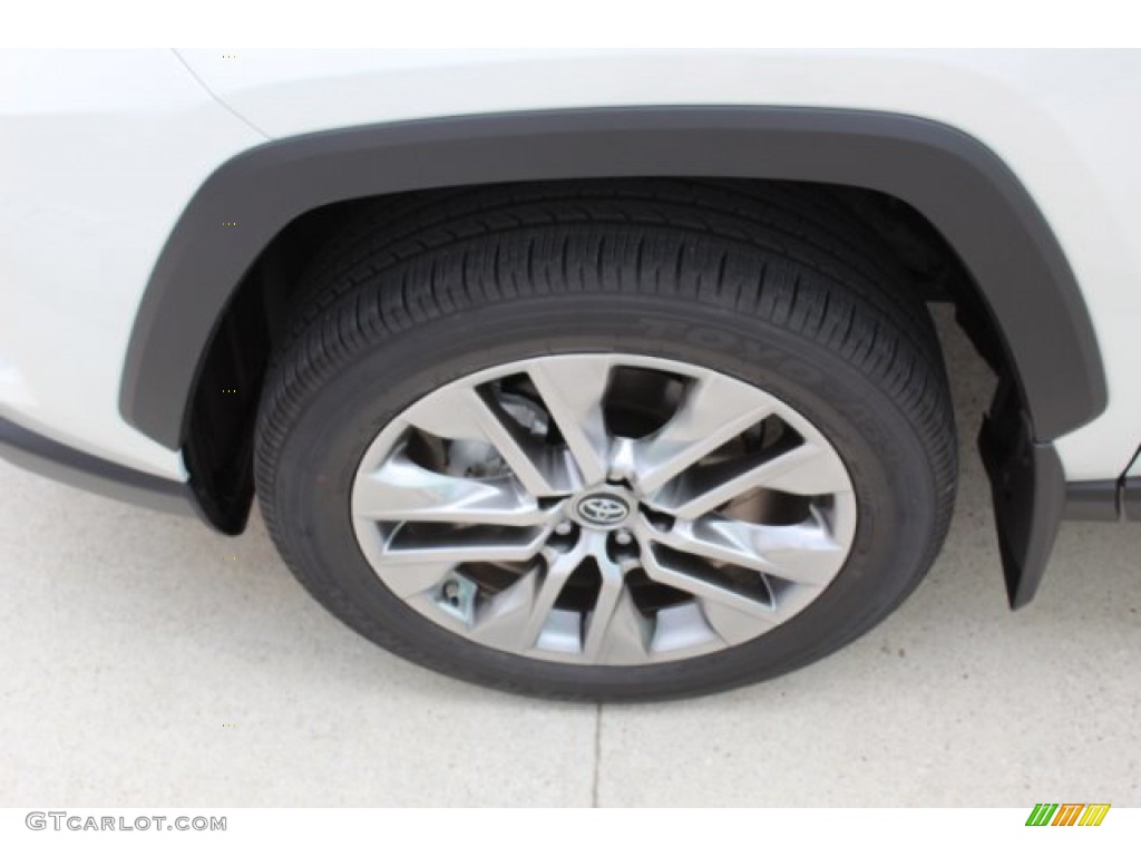 2019 RAV4 Limited - Blizzard White Pearl / Black photo #5