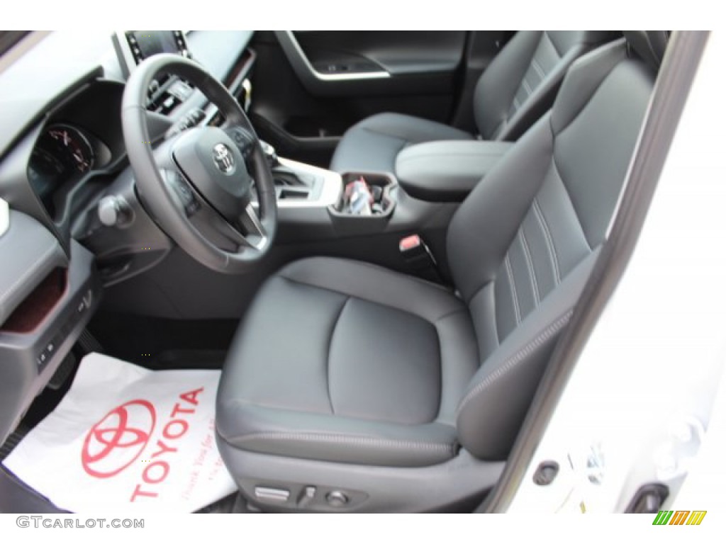2019 RAV4 Limited - Blizzard White Pearl / Black photo #10