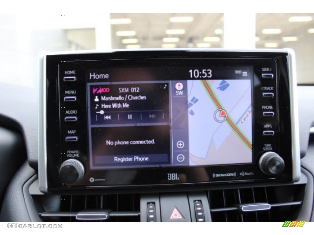 2019 RAV4 Limited - Blizzard White Pearl / Black photo #12