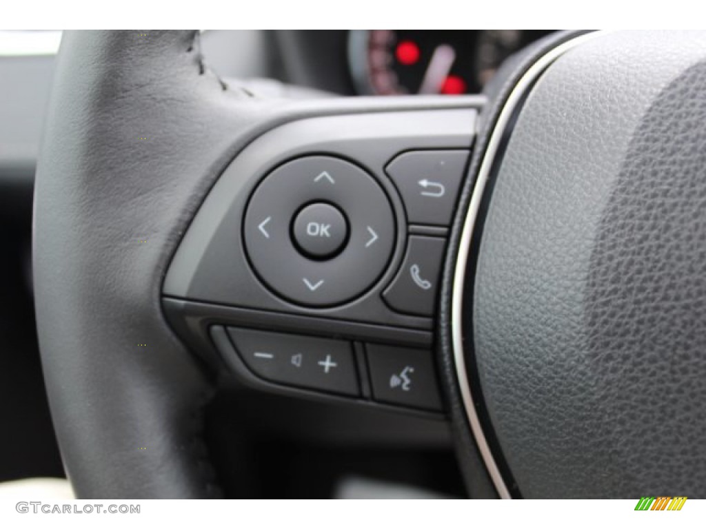 2019 RAV4 Limited - Blizzard White Pearl / Black photo #15