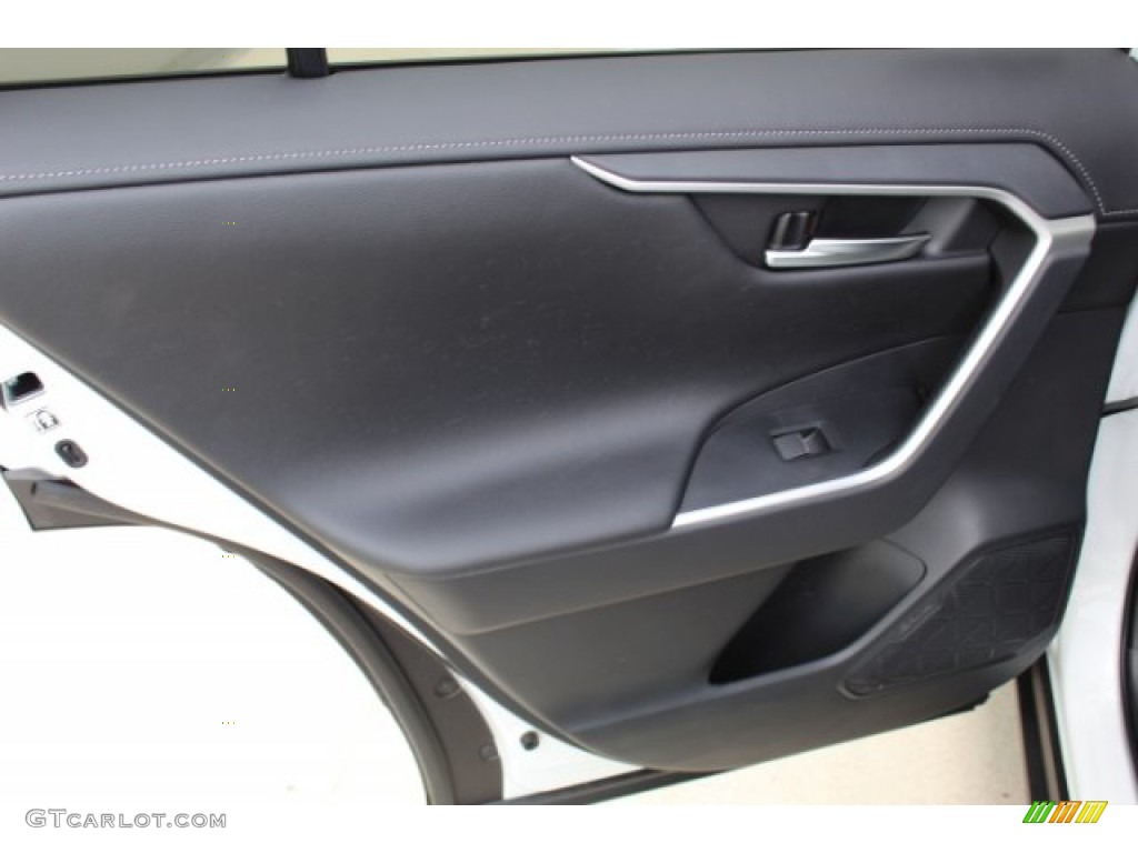 2019 RAV4 Limited - Blizzard White Pearl / Black photo #18