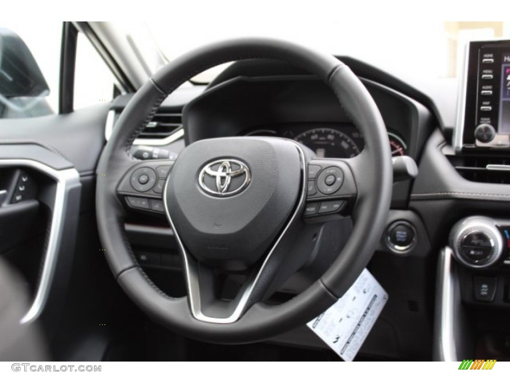 2019 RAV4 Limited - Blizzard White Pearl / Black photo #21