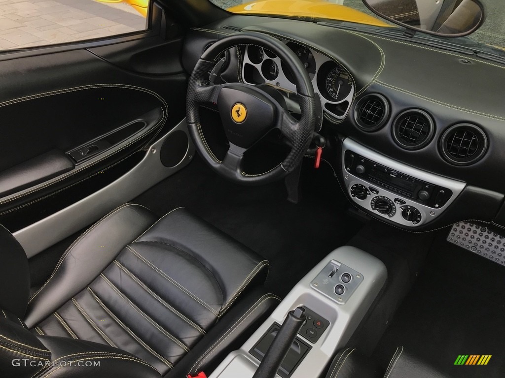 2003 360 Spider F1 - Giallo (Yellow) / Nero (Black) photo #44