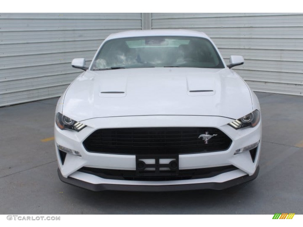 2019 Mustang California Special Fastback - Oxford White / Ebony w/Miko Suede and Red Accent Stitching photo #3