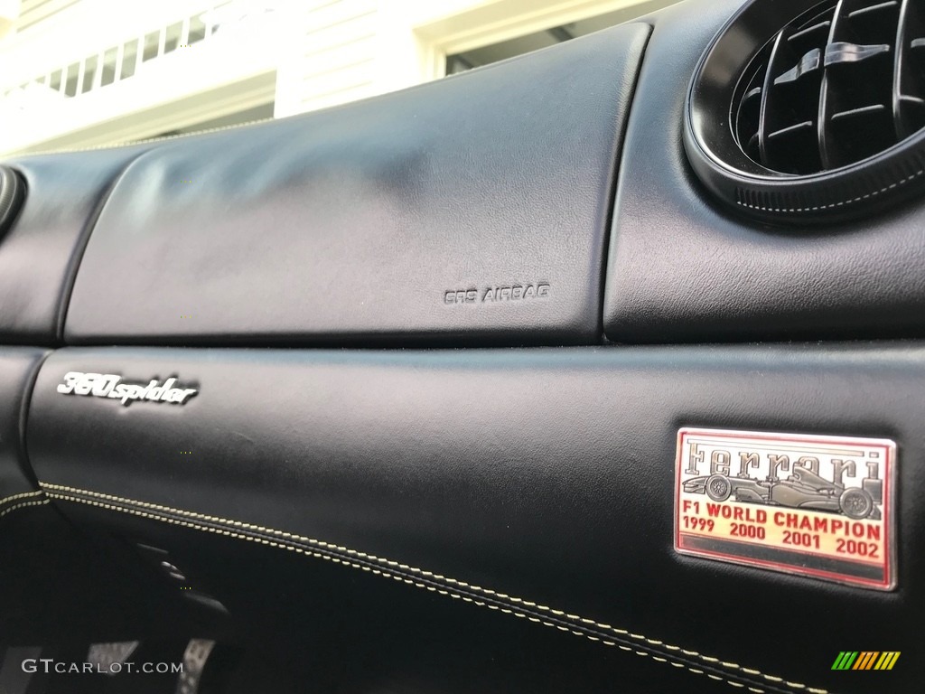 2003 Ferrari 360 Spider F1 Marks and Logos Photo #133250351