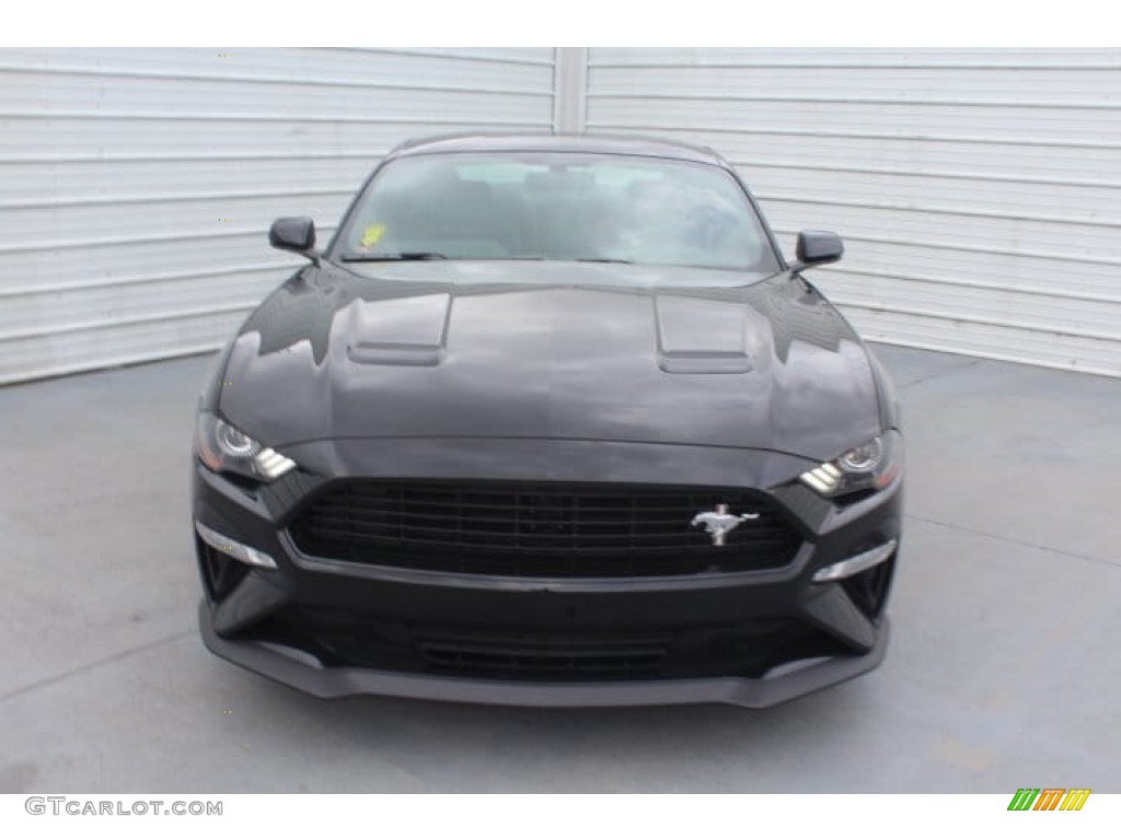 2019 Mustang California Special Fastback - Shadow Black / Ebony w/Miko Suede and Red Accent Stitching photo #3