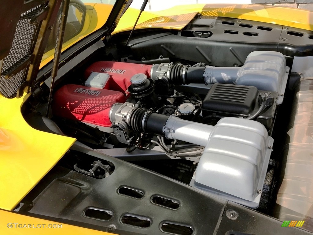 2003 Ferrari 360 Spider F1 Engine Photos