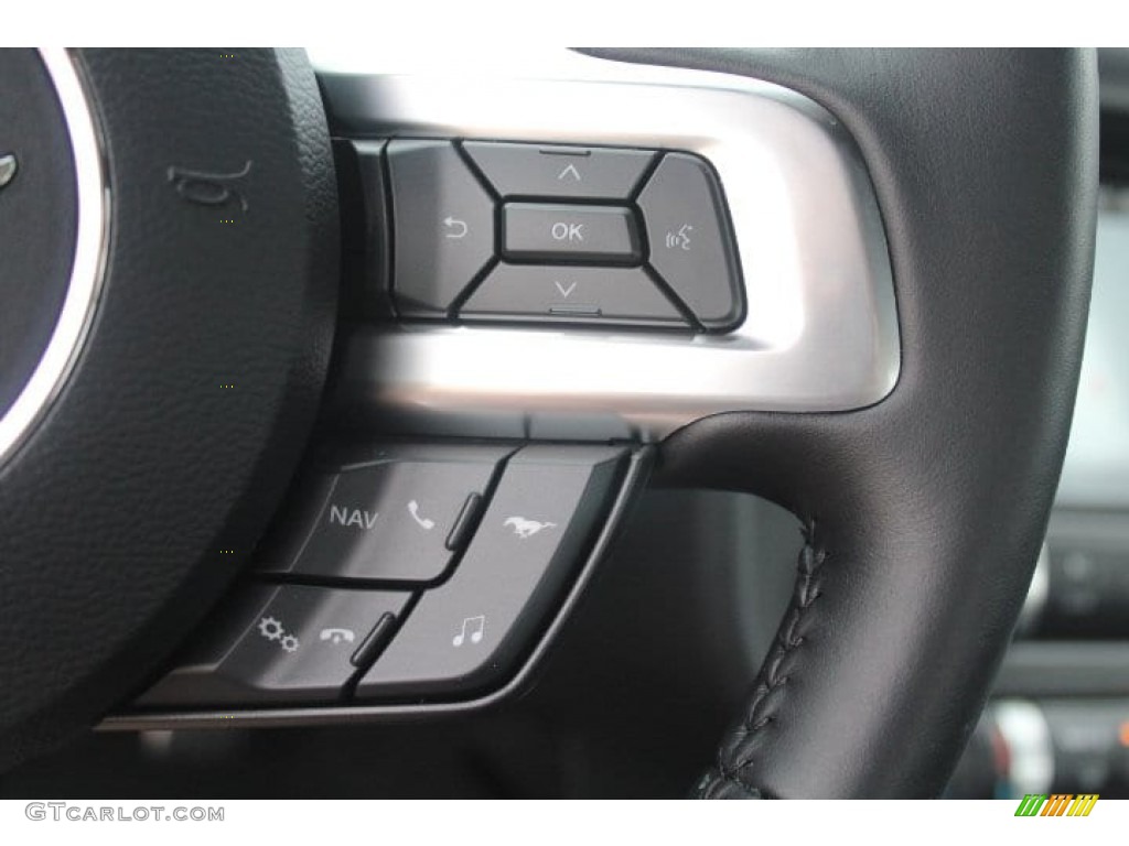 2019 Mustang California Special Fastback - Shadow Black / Ebony w/Miko Suede and Red Accent Stitching photo #17