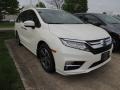 2019 White Diamond Pearl Honda Odyssey Touring  photo #3