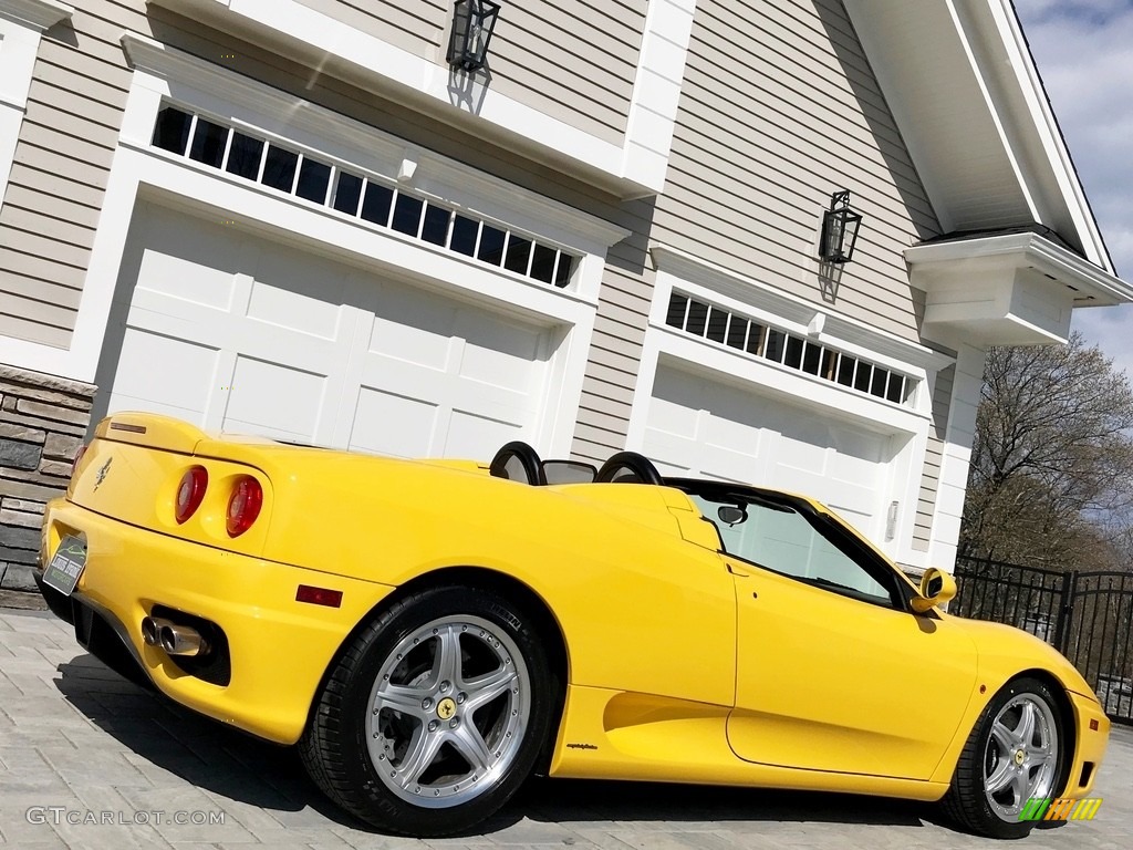 2003 360 Spider F1 - Giallo (Yellow) / Nero (Black) photo #122