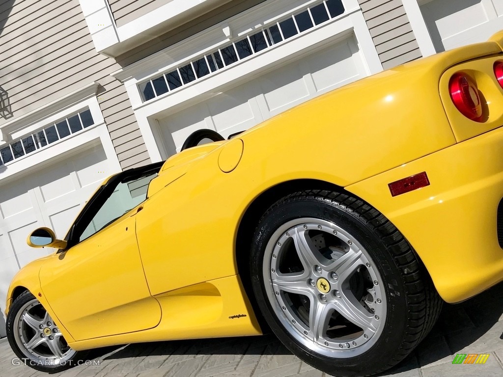 2003 360 Spider F1 - Giallo (Yellow) / Nero (Black) photo #125