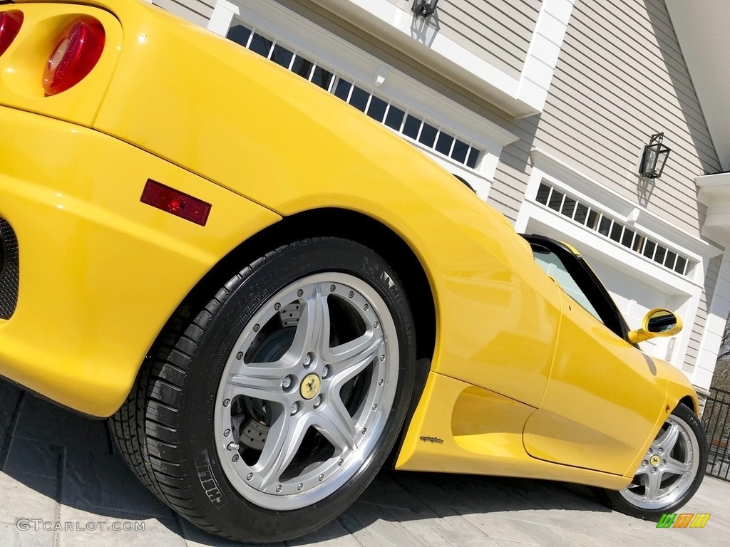 2003 360 Spider F1 - Giallo (Yellow) / Nero (Black) photo #126