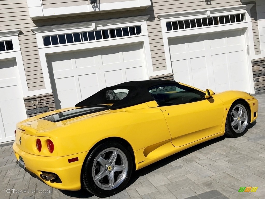 2003 360 Spider F1 - Giallo (Yellow) / Nero (Black) photo #128