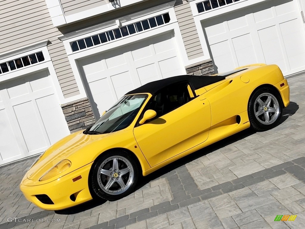 2003 360 Spider F1 - Giallo (Yellow) / Nero (Black) photo #129