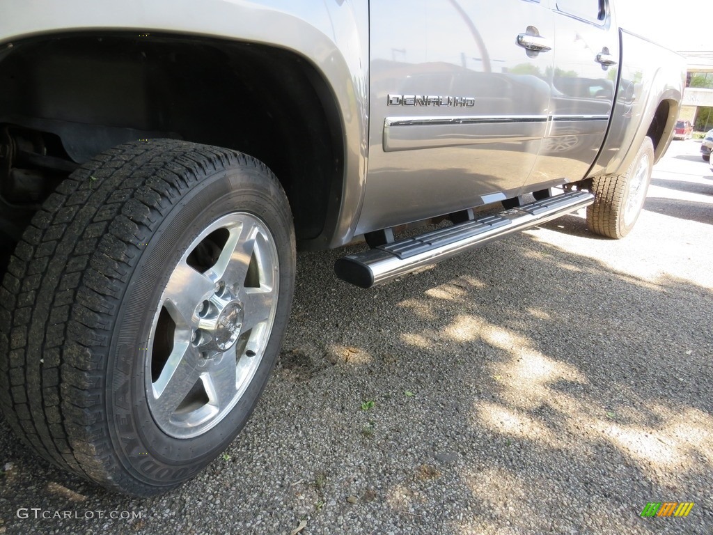 2013 Sierra 2500HD Denali Crew Cab 4x4 - Steel Gray Metallic / Ebony photo #12