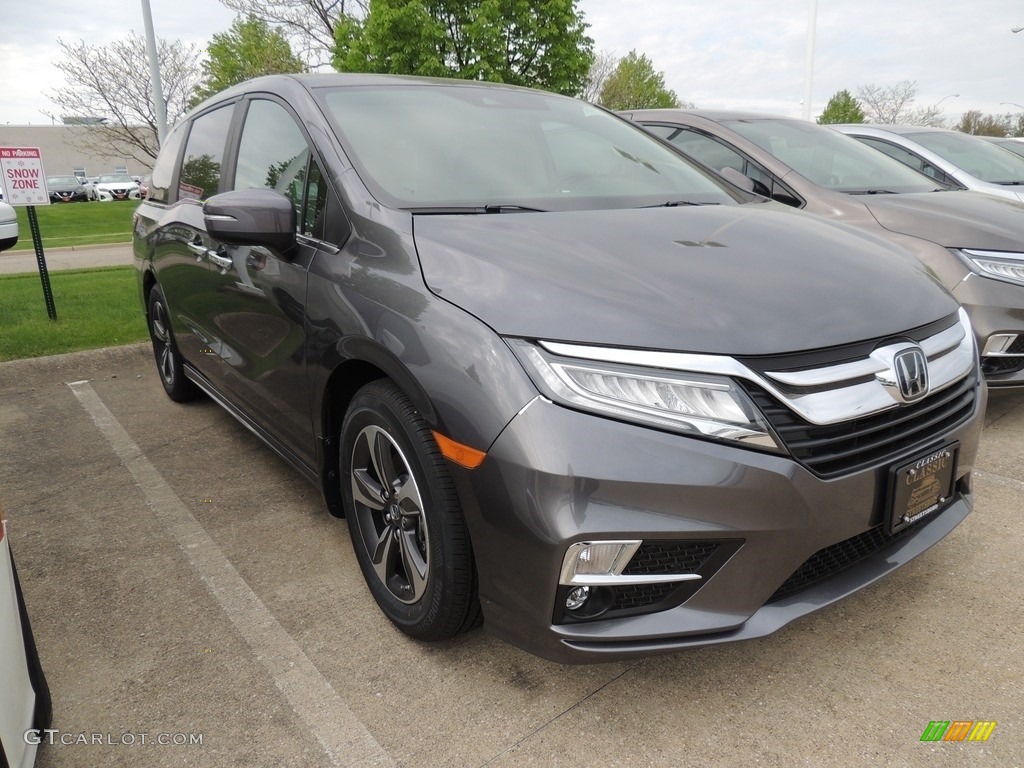 2019 Odyssey Touring - Modern Steel Metallic / Gray photo #3