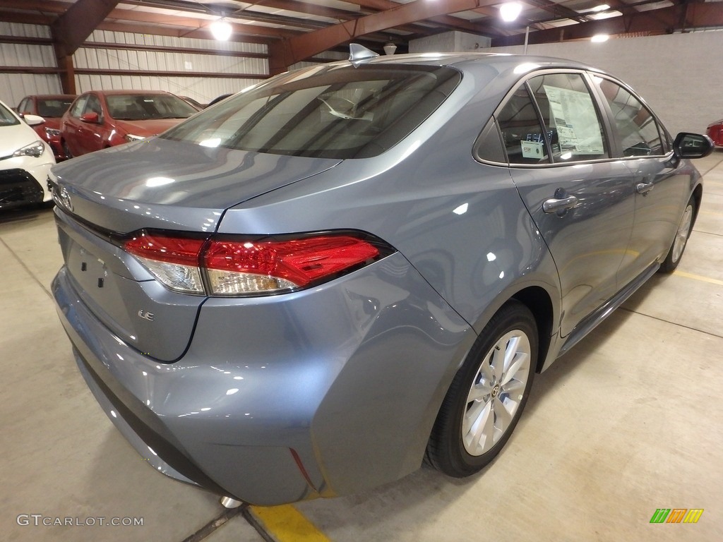 2020 Corolla LE - Celestite Gray Metallic / Black photo #2
