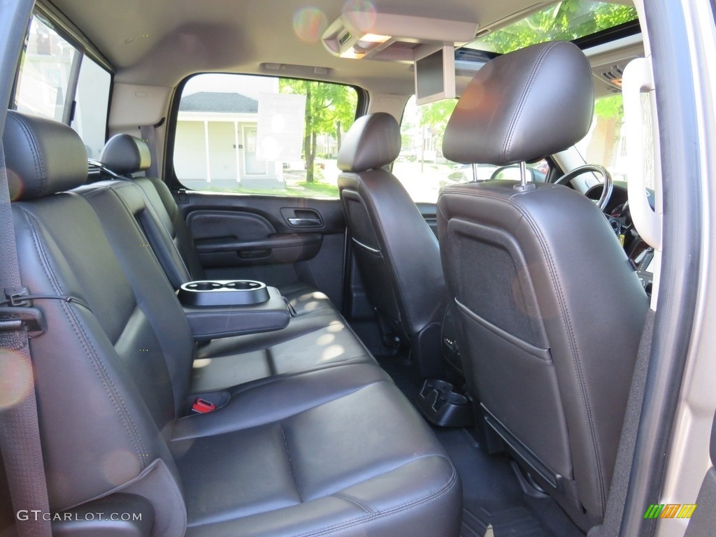 2013 Sierra 2500HD Denali Crew Cab 4x4 - Steel Gray Metallic / Ebony photo #35