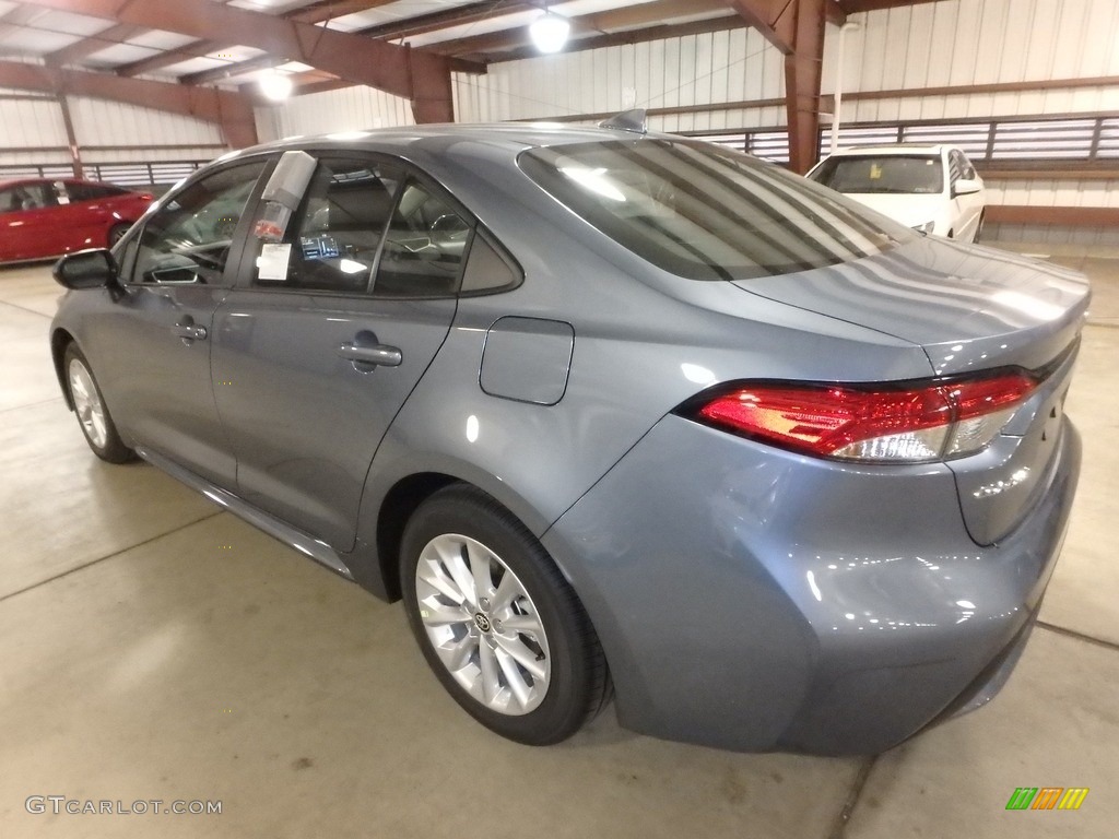 2020 Corolla LE - Celestite Gray Metallic / Black photo #3