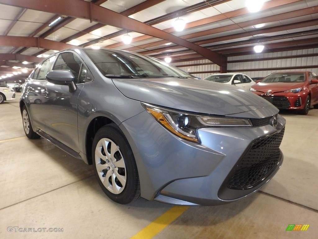 Celestite Gray Metallic 2020 Toyota Corolla LE Exterior Photo #133253234