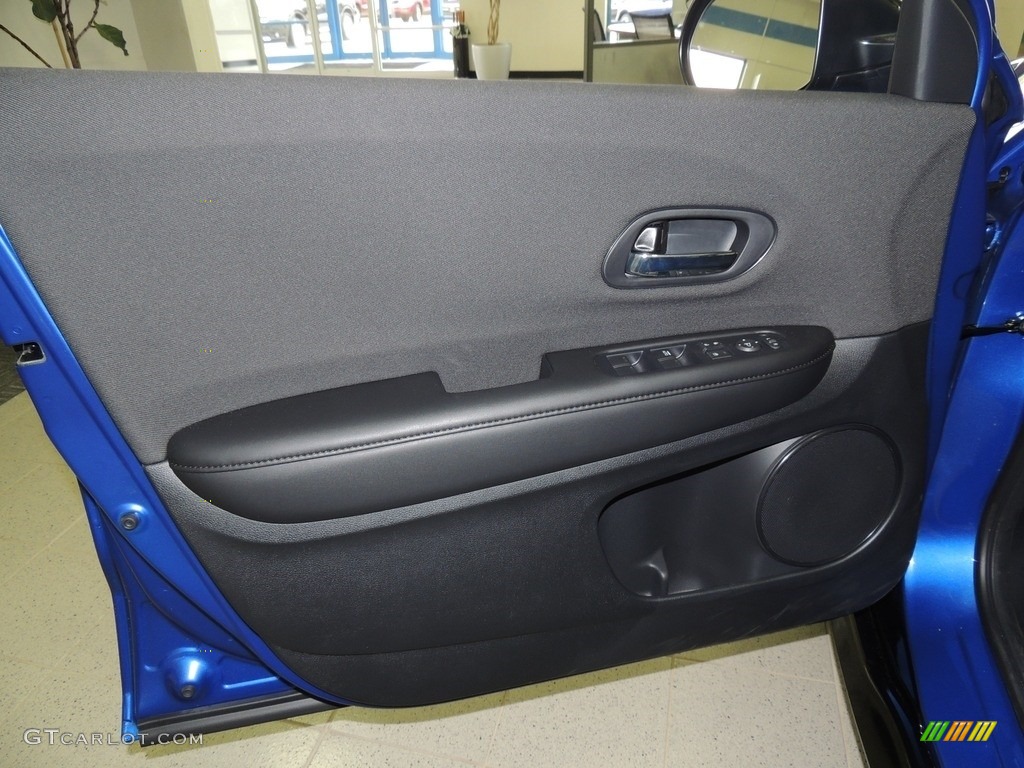 2019 HR-V Sport AWD - Aegean Blue Metallic / Black photo #6