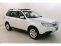 Satin White Pearl 2011 Subaru Forester 2.5 X Premium