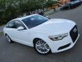 Ibis White - A6 3.0T quattro Sedan Photo No. 3