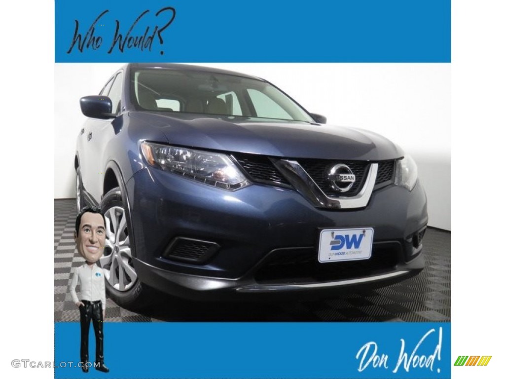 Arctic Blue Metallic Nissan Rogue