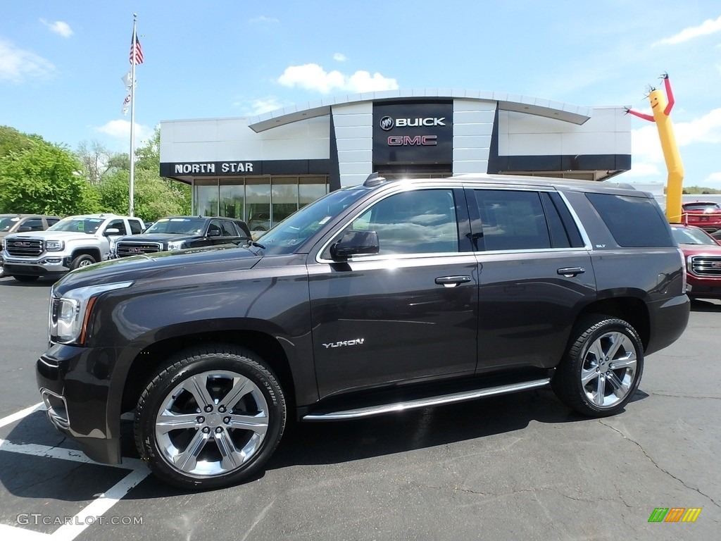 2016 Yukon SLT 4WD - Iridium Metallic / Jet Black photo #1