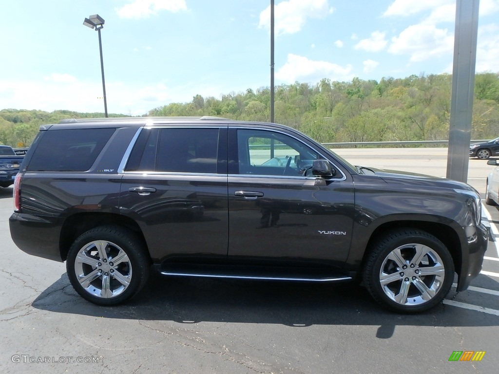 2016 Yukon SLT 4WD - Iridium Metallic / Jet Black photo #5