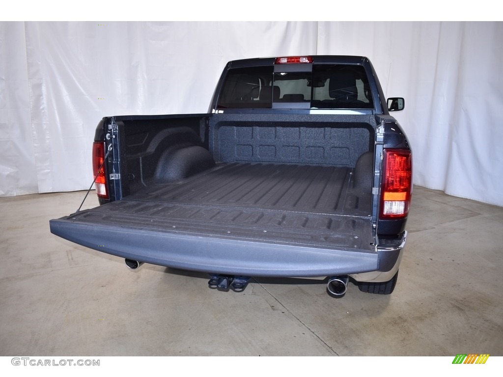 2017 1500 Big Horn Crew Cab 4x4 - Maximum Steel Metallic / Black/Diesel Gray photo #9