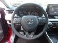 Light Gray 2019 Toyota RAV4 XLE AWD Hybrid Steering Wheel