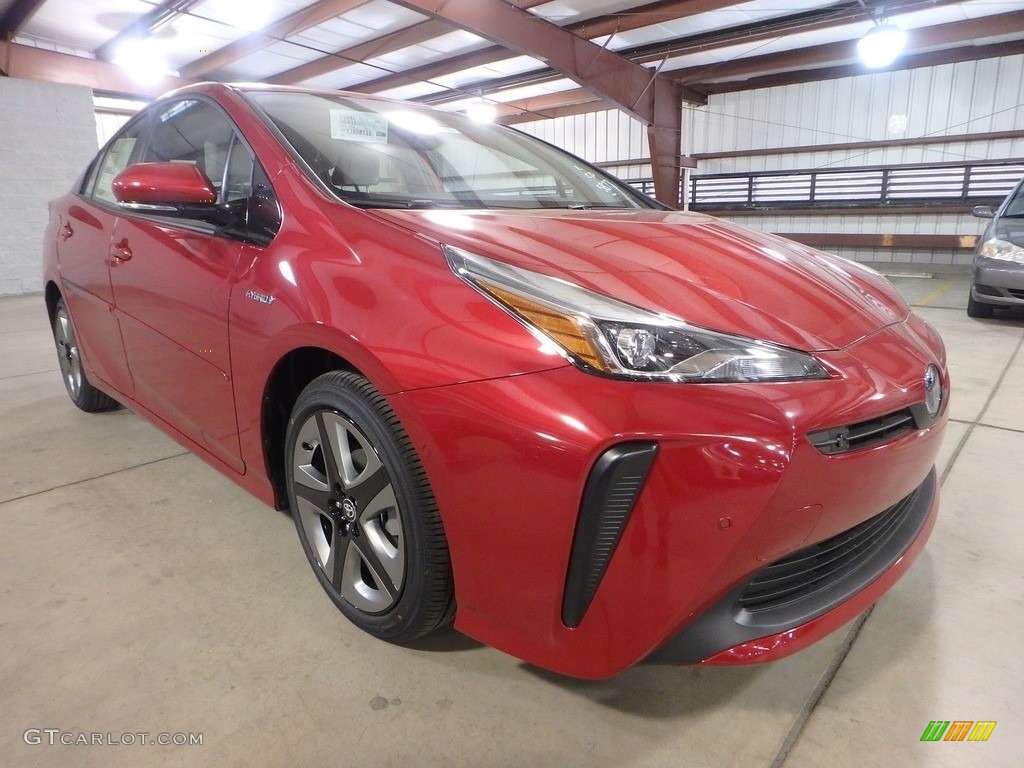 Supersonic Red Toyota Prius