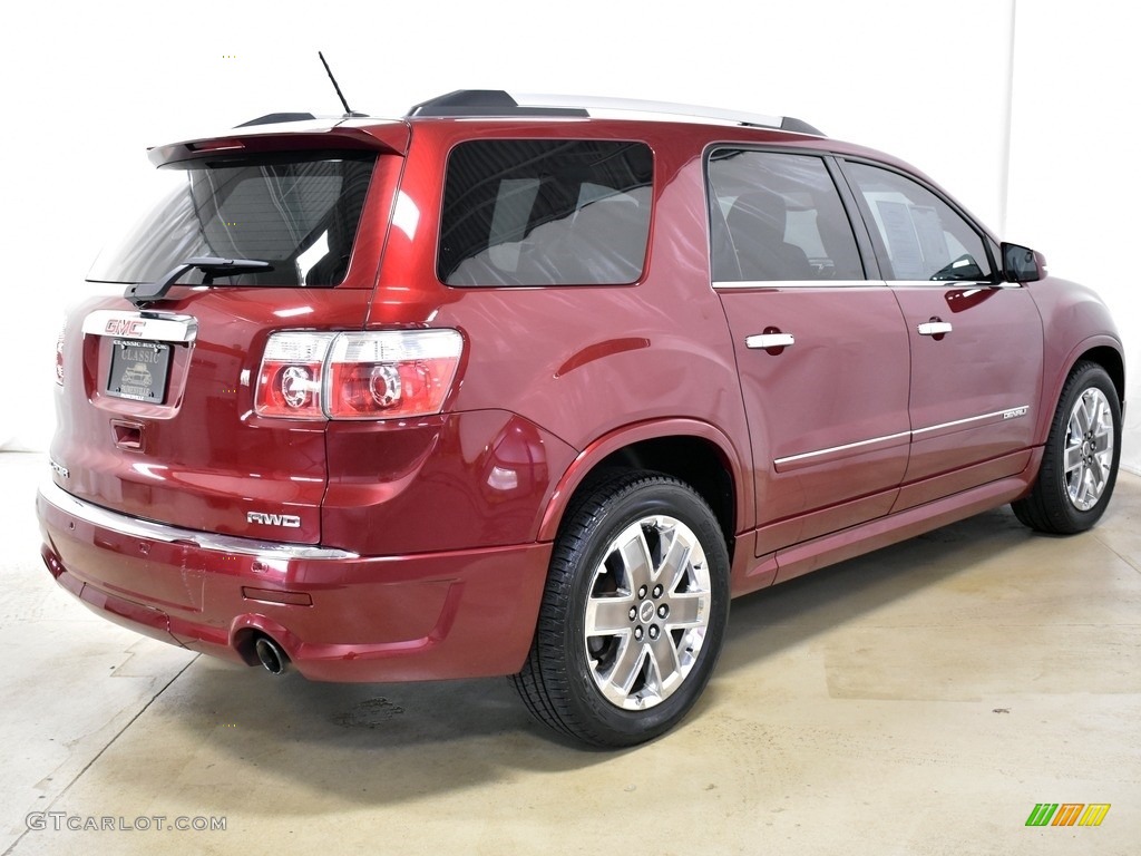 2011 Acadia Denali AWD - Red Jewel Tintcoat / Ebony photo #2