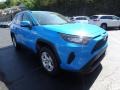 Blue Flame 2019 Toyota RAV4 LE AWD Hybrid Exterior