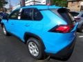 2019 Blue Flame Toyota RAV4 LE AWD Hybrid  photo #3